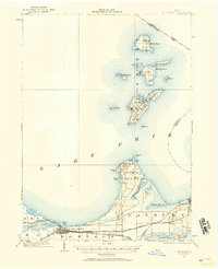 Put-In-Bay 1901 topographic map thumbnail