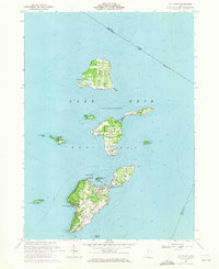 Put-In-Bay 1969 topographic map thumbnail
