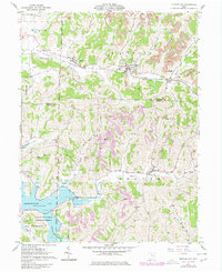 Quaker City 1961 topographic map thumbnail