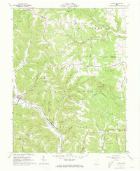 Rarden 1961 topographic map preview