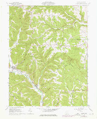 Rarden 1961 topographic map thumbnail