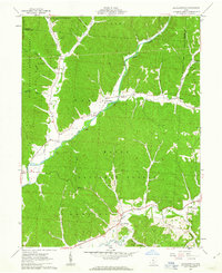 Ratcliffburg 1961 topographic map thumbnail