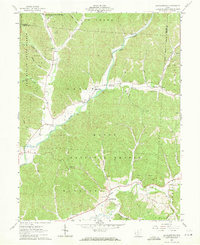 Ratcliffburg 1961 topographic map thumbnail