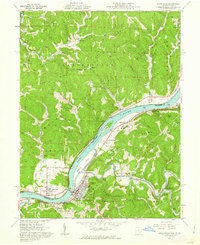 Raven Rock 1961 topographic map thumbnail