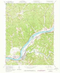 Raven Rock 1961 topographic map thumbnail