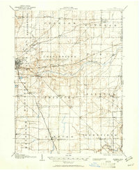 Ravenna 1906 topographic map thumbnail