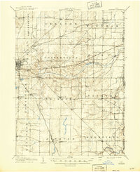 Ravenna 1908 topographic map thumbnail