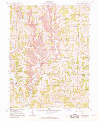 Reinersville 1961 topographic map preview