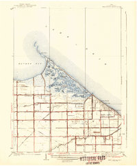 Reno Beach 1938 topographic map thumbnail