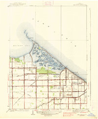 Reno Beach 1938 topographic map thumbnail
