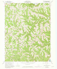 Round Bottom 1960 topographic map preview