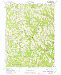 Round Bottom 1960 topographic map preview