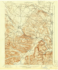 Roxabell 1914 topographic map thumbnail
