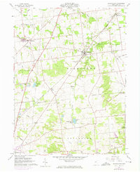 Rushsylvania 1961 topographic map thumbnail