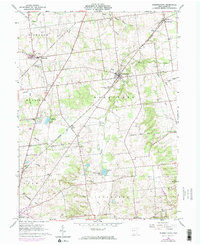 Rushsylvania 1961 topographic map preview