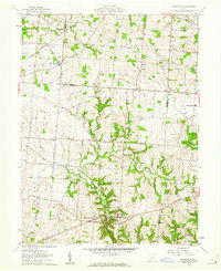 Rushville 1961 topographic map thumbnail
