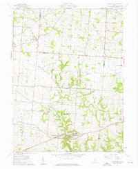 Rushville 1961 topographic map preview