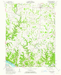 Russellville 1961 topographic map thumbnail
