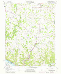 Russellville 1961 topographic map thumbnail