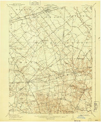 Sabina 1917 topographic map thumbnail