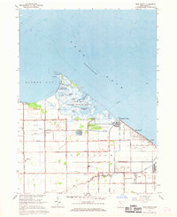 Reno Beach 1967 topographic map thumbnail