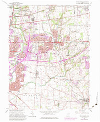 Reynoldsburg 1964 topographic map thumbnail