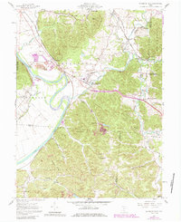 Richmond Dale 1961 topographic map thumbnail