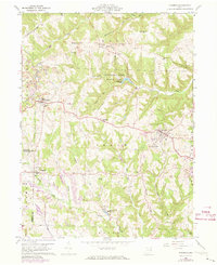 Richmond 1960 topographic map thumbnail