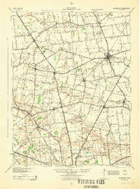 Richwood 1944 topographic map thumbnail