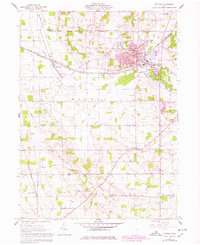Rittman 1961 topographic map thumbnail