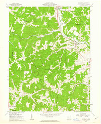 Rockbridge 1961 topographic map preview