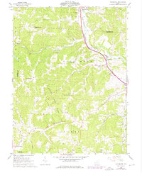 Rockbridge 1961 topographic map thumbnail