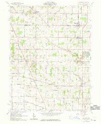 Rossburg 1961 topographic map thumbnail