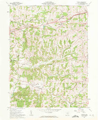 Norwich 1961 topographic map thumbnail