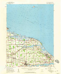Oak Harbor 1952 topographic map preview