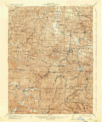 Oak Hill 1912 topographic map thumbnail