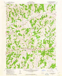 Old Washington 1962 topographic map thumbnail