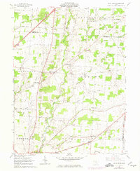 Olive Green 1961 topographic map thumbnail