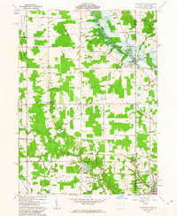 Orangeville 1961 topographic map thumbnail