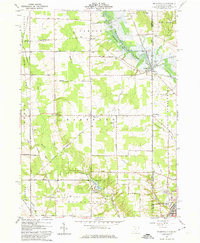 Orangeville 1961 topographic map thumbnail