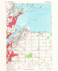 Oregon 1965 topographic map thumbnail