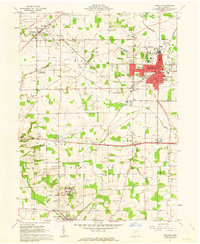 Orrville 1961 topographic map thumbnail