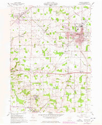 Orrville 1961 topographic map preview