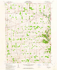 Osgood 1961 topographic map preview