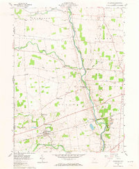 Ostrander 1961 topographic map preview