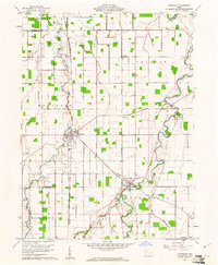 Ottoville 1960 topographic map preview