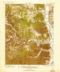 Otway 1915 topographic map thumbnail
