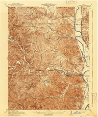 Otway 1917 topographic map thumbnail