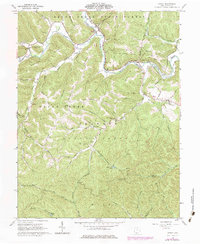 Otway 1961 topographic map thumbnail