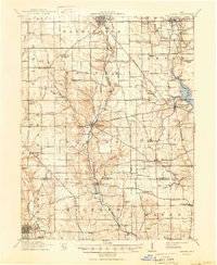 Oxford 1911 topographic map thumbnail